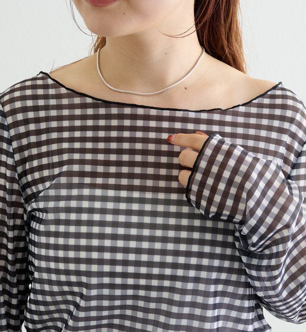  「プリントシアーロンT」|Tシャツ・カットソー|