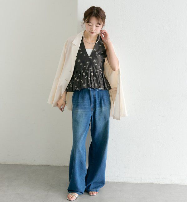  「フラワーホルターブラウス」|シャツ・ブラウス|