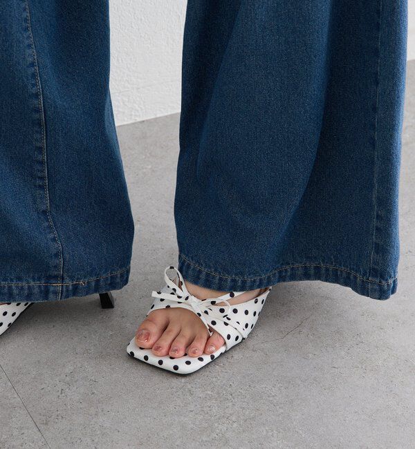  「スクエアトゥリボンパンプス」|その他|