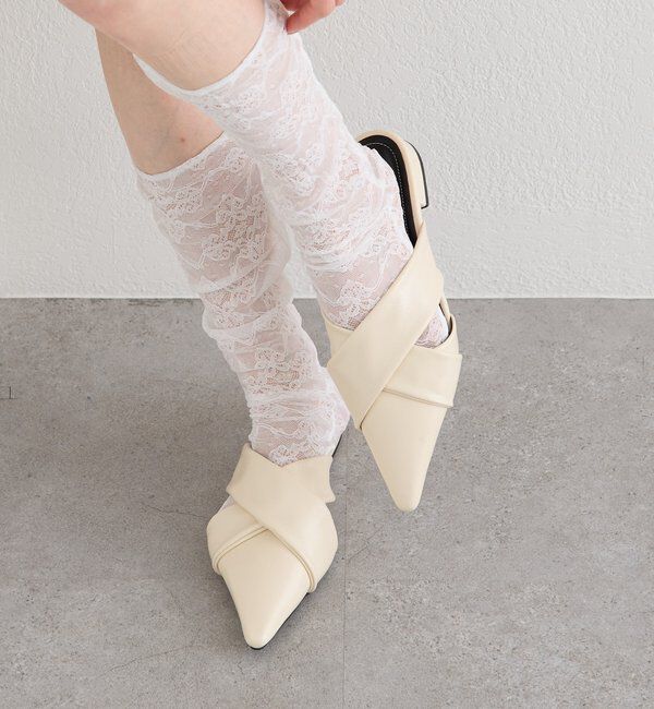  「ポインテッドトゥクロスミュール」|その他|