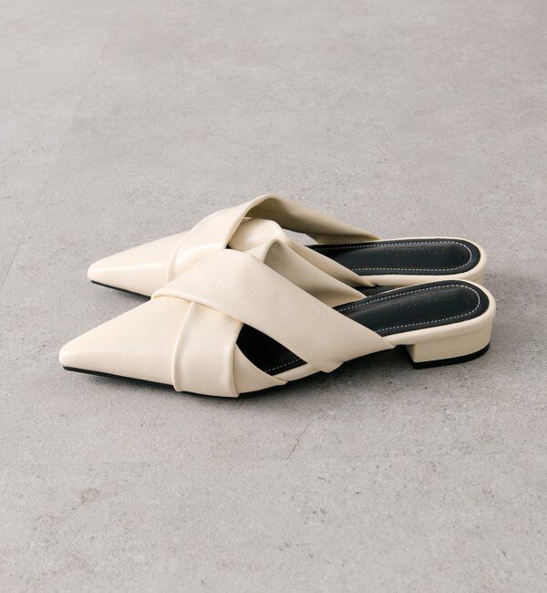  「ポインテッドトゥクロスミュール」|その他|