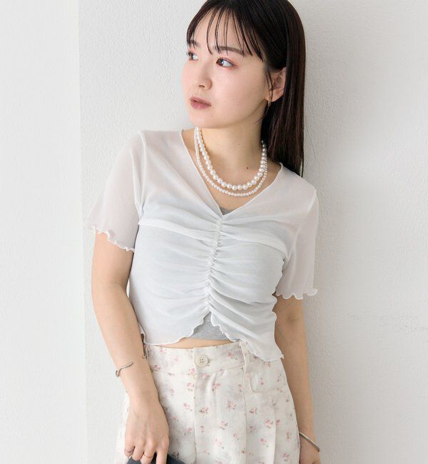  「シャーリングチュールT」|Tシャツ・カットソー|