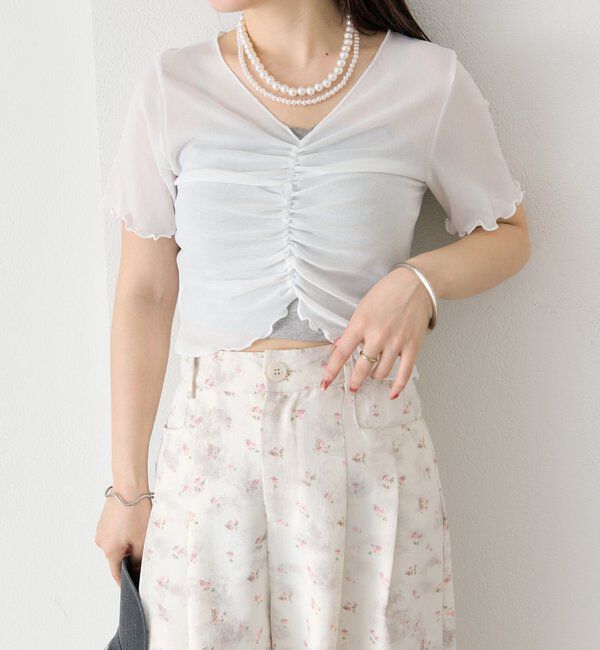  「シャーリングチュールT」|Tシャツ・カットソー|