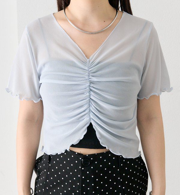  「シャーリングチュールT」|Tシャツ・カットソー|