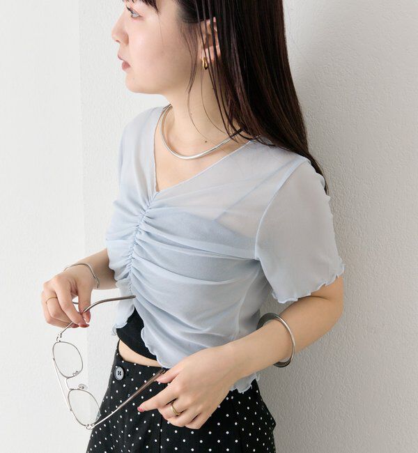  「シャーリングチュールT」|Tシャツ・カットソー|