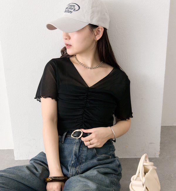  「シャーリングチュールT」|Tシャツ・カットソー|