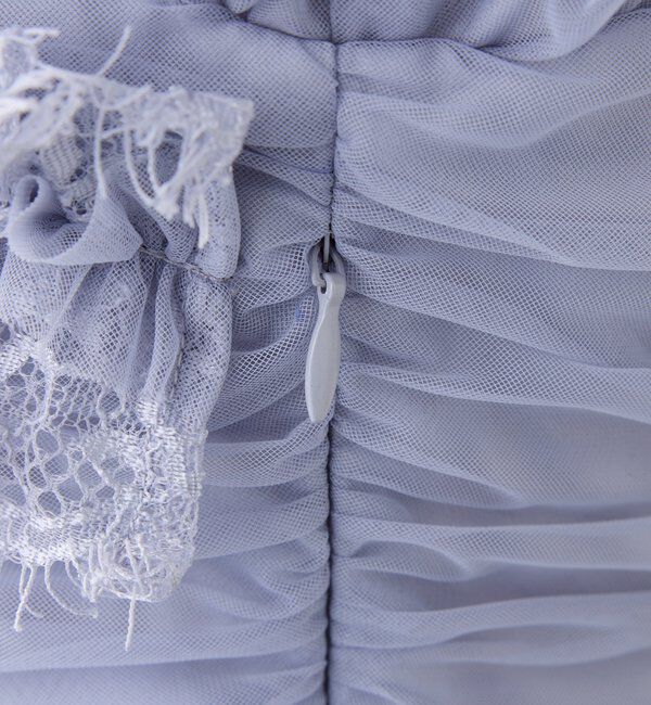  「【Tulle Collection】ティアードミニワンピース」|ワンピース|