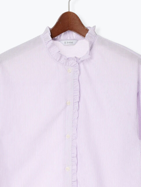 Te chichi「パターンアソートスタンドフリルブラウス」|シャツ・ブラウス|