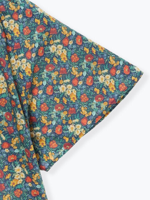 Te chichi「【LIBERTY FABRICS】フリルネックブラウス」|シャツ・ブラウス|