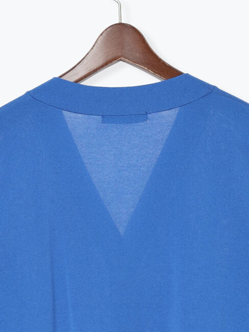 Te chichi「【接触冷感/UVカット/抗菌防臭】14G綿ポリVネックカーディガン」|カーディガン|