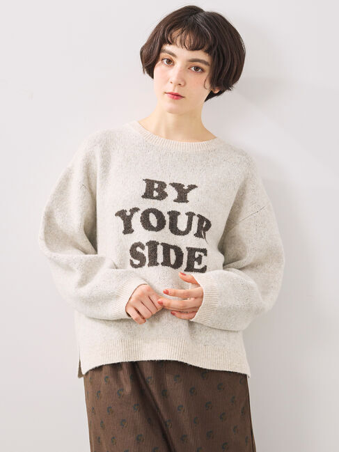 SM2「ロゴニットプルオーバー」|ニット・セーター|キナリ