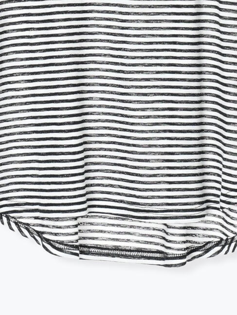 Samansa Mos2「シアーボーダー天竺ラグランTシャツ」|Tシャツ・カットソー|