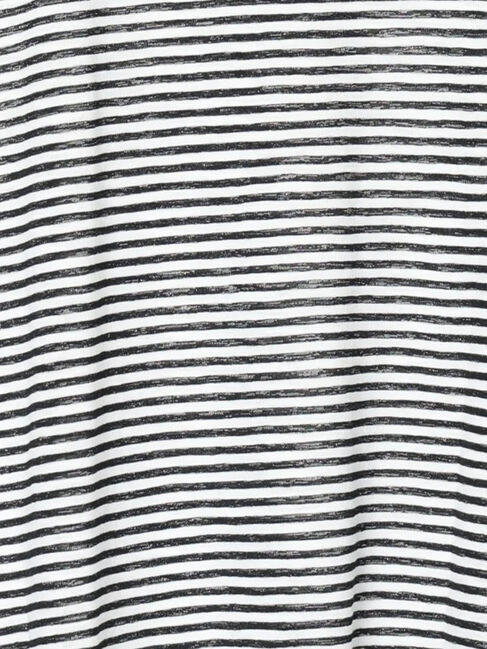 Samansa Mos2「シアーボーダー天竺ラグランTシャツ」|Tシャツ・カットソー|