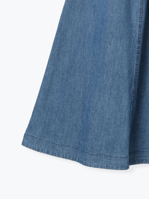 Samansa Mos2「デニムフレアスカート」|スカート|