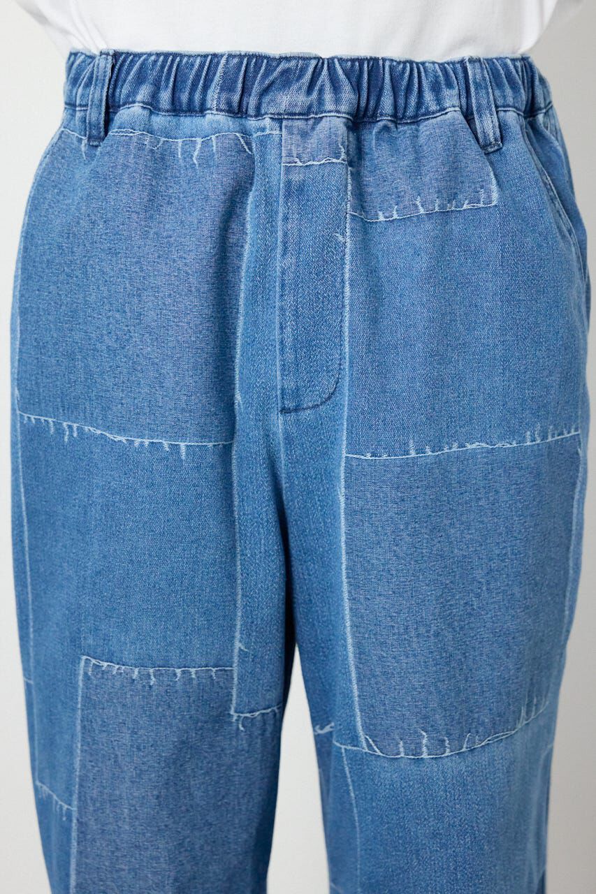 RODEO CROWNS「パッチパターンデニムパンツ」|デニム|