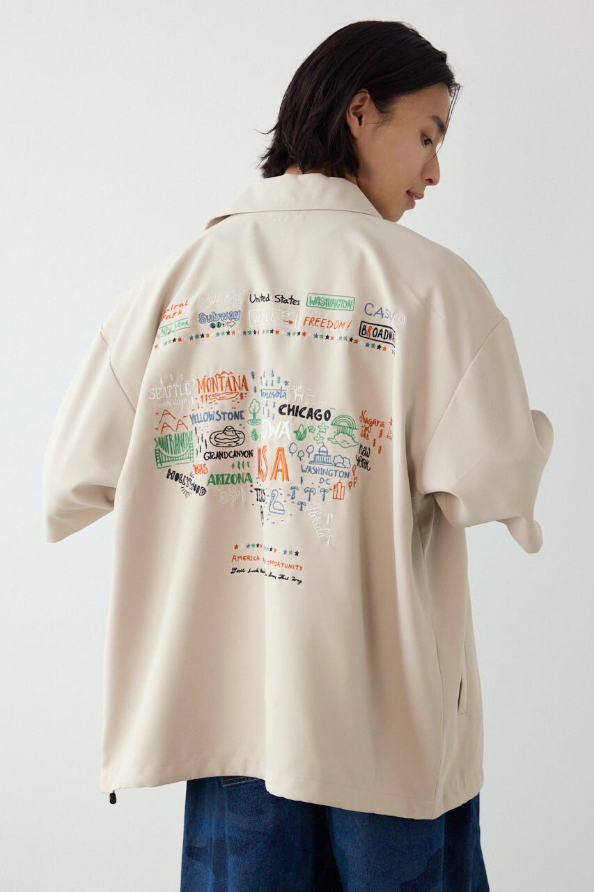 RODEO CROWNS「USハーフスリーブコーチシャツ」|シャツ・ブラウス|