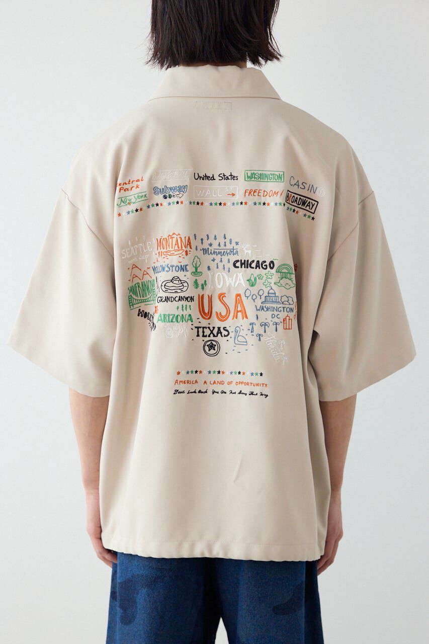 RODEO CROWNS「USハーフスリーブコーチシャツ」|シャツ・ブラウス|