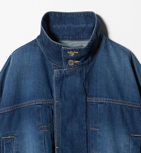 AEWEN MATOPH「＜AEWEN MATOPH＞スタンドカラーデニムブルゾン」|デニムジャケット|