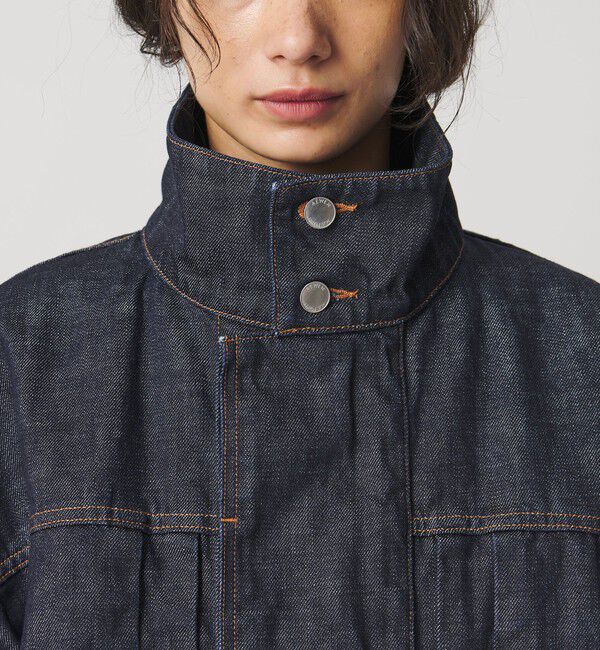 AEWEN MATOPH「＜AEWEN MATOPH＞スタンドカラーデニムブルゾン」|デニムジャケット|