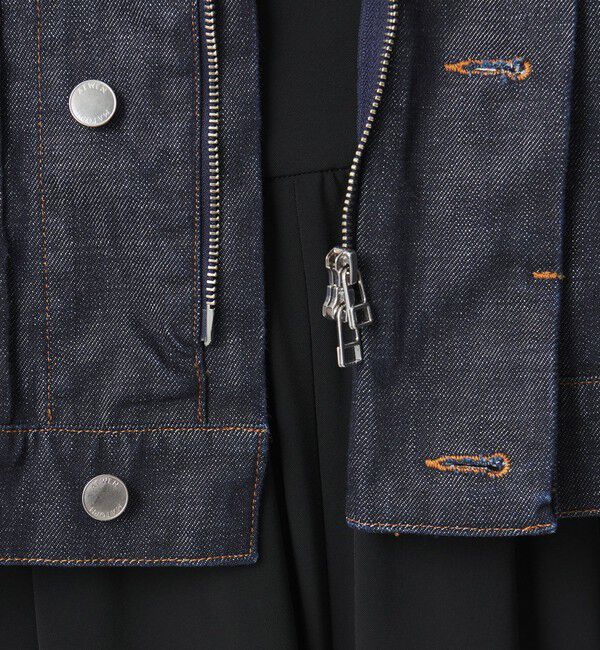 AEWEN MATOPH「＜AEWEN MATOPH＞スタンドカラーデニムブルゾン」|デニムジャケット|