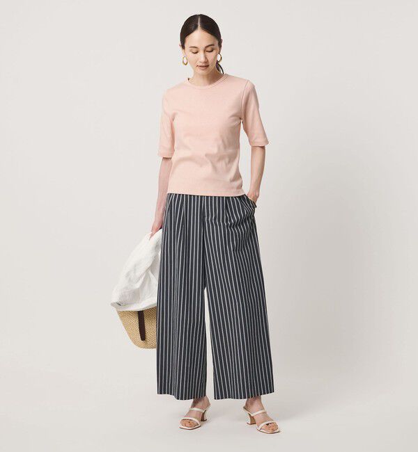 UNITED ARROWS「５分袖 コットン フライス Tシャツ」|Tシャツ・カットソー|