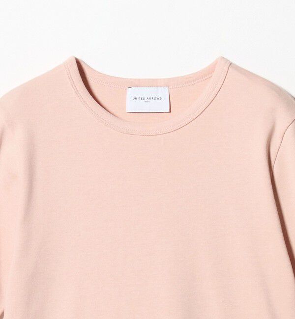 UNITED ARROWS「５分袖 コットン フライス Tシャツ」|Tシャツ・カットソー|