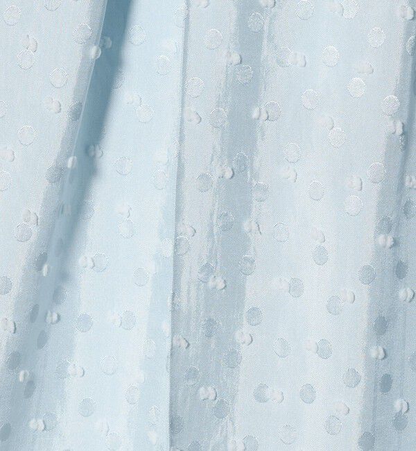 UNITED ARROWS「ドット サテン 2タック ワイドパンツ」|スラックス|