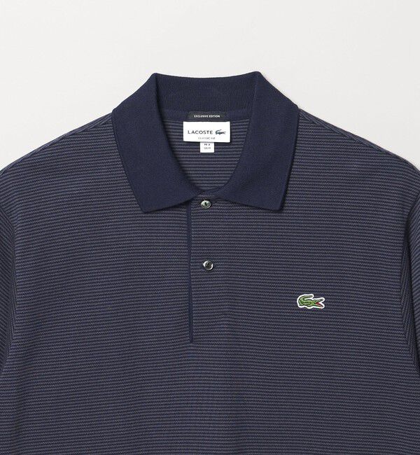 UNITED ARROWS「【別注】＜LACOSTE＞ボーダー スキッパー ポロシャツ」|ポロシャツ|