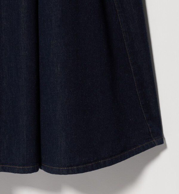 UNITED ARROWS「ステッチ Vネック デニムワンピース」|ワンピース|