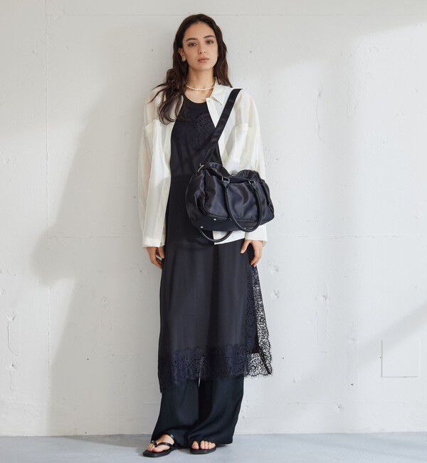 UNITED ARROWS green label relaxing「【WEB限定】2WAY Wジップ ボストン バッグ はっ水」|ボストンバッグ|