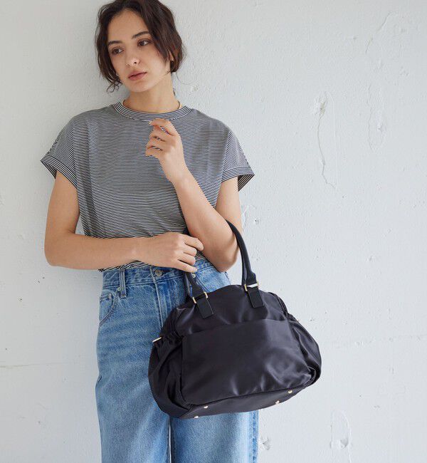 UNITED ARROWS green label relaxing「【WEB限定】2WAY Wジップ ボストン バッグ はっ水」|ボストンバッグ|