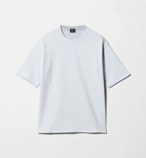 UNITED ARROWS green label relaxing「ダブルフェイス クルーネック 半袖 Tシャツ カットソー -吸水速乾・抗菌-」|Tシャツ・カットソー|WHITE