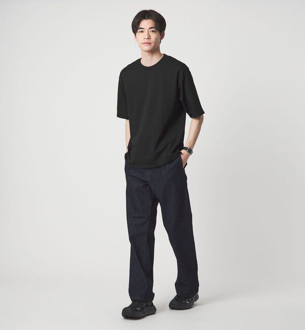 UNITED ARROWS green label relaxing「ダブルフェイス クルーネック 半袖 Tシャツ カットソー -吸水速乾・抗菌-」|Tシャツ・カットソー|