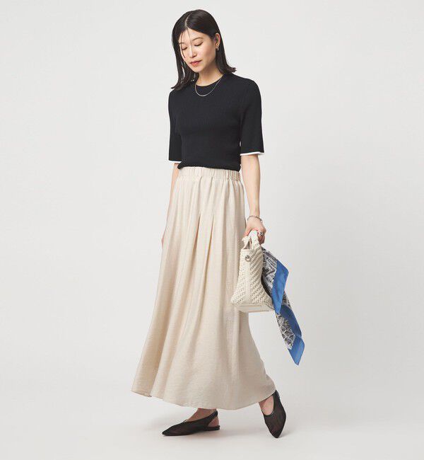 UNITED ARROWS green label relaxing「［size SHORTあり］【WEB限定】＜at ease＞キュロット パンツ」|キュロット|