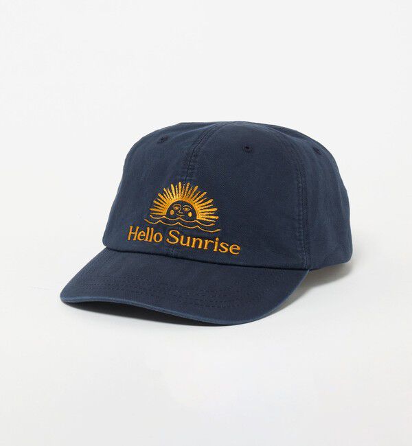 BEAUTY&YOUTH UNITED ARROWS「＜HELLO SUNRISE＞ウォッシュド オリジナル ロゴ キャップ」|キャップ・キャスケット|