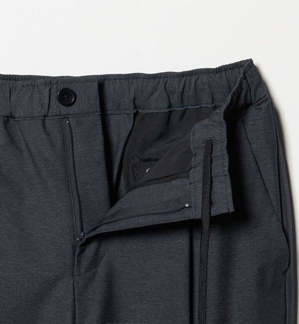 BEAUTY&YOUTH UNITED ARROWS「スラブ １プリーツ イージー テーパード パンツ NO.5 ストレッチ 撥水 UVカット 」|チノ|