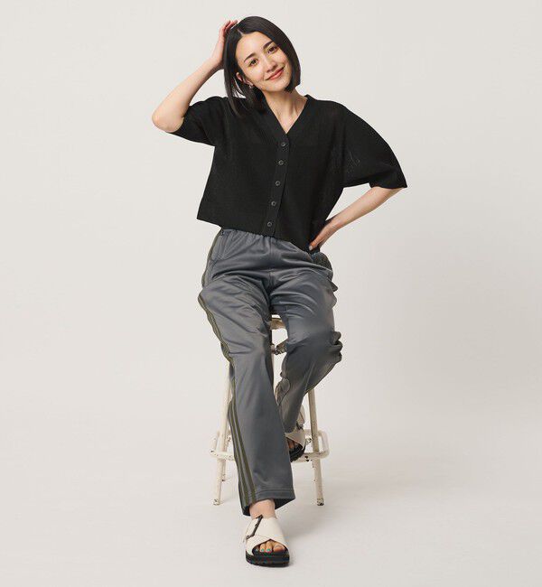 BEAUTY&YOUTH UNITED ARROWS「Vネック 畦ニット カーディガン ウォッシャブル」|カーディガン|