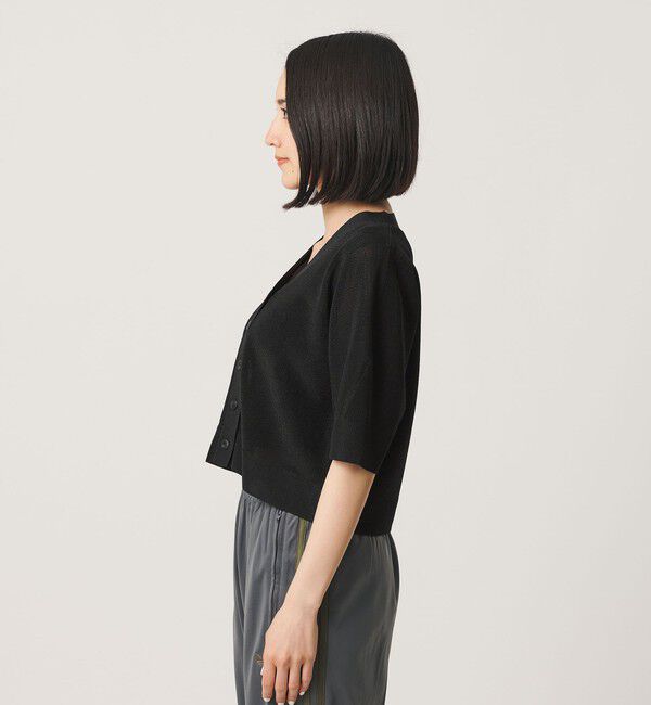 BEAUTY&YOUTH UNITED ARROWS「Vネック 畦ニット カーディガン ウォッシャブル」|カーディガン|
