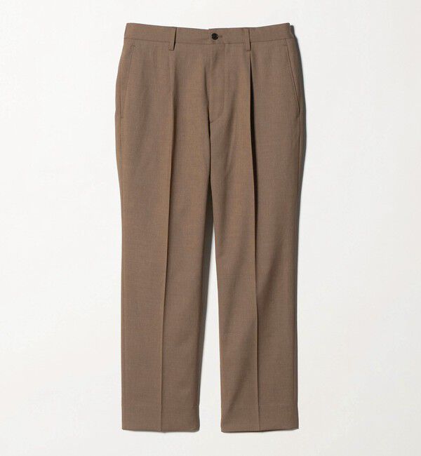 BEAUTY&YOUTH UNITED ARROWS「ASTY 1プリーツ スラックス NO.5 セットアップ対応」|チノ|