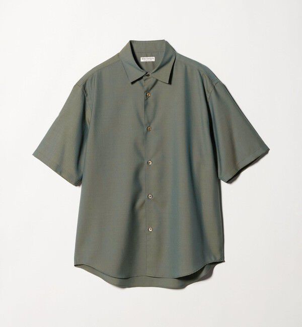 BEAUTY&YOUTH UNITED ARROWS「尾州 TW レギュラー ショートスリーブ シャツ GRANDE TAPERD型 ウォッシャブル MADE IN JAPAN」|シャツ・ブラウス|