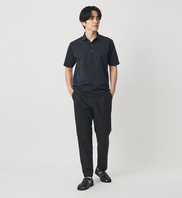 BEAUTY&YOUTH UNITED ARROWS「クール ハイゲージ モクロディ ポロシャツ 接触冷感 抗菌防臭」|Tシャツ・カットソー|