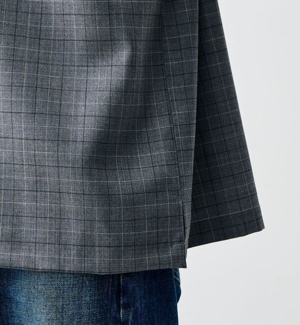 Edition「Super120's ウォッシャブルウール リラックスハーフスリーブシャツ」|シャツ・ブラウス|