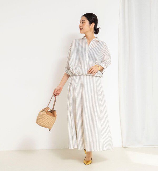 NOLLEY'S「ウォッシャブルドロストシャツ」|シャツ・ブラウス|