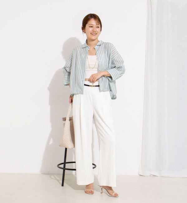 NOLLEY'S「ウォッシャブルドロストシャツ」|シャツ・ブラウス|