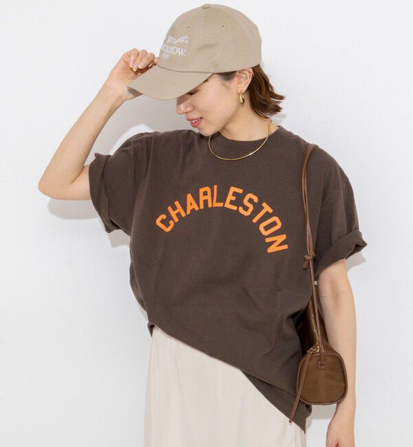 Rie Miller「【GULFCOAST SPORTSWEAR/ガルフ コースト スポーツウェア】別注プリントＴシャツ」|Tシャツ・カットソー|