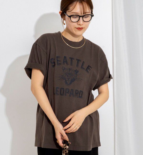 Rie Miller「【GULFCOAST SPORTSWEAR/ガルフ コースト スポーツウェア】別注プリントＴシャツ」|Tシャツ・カットソー|