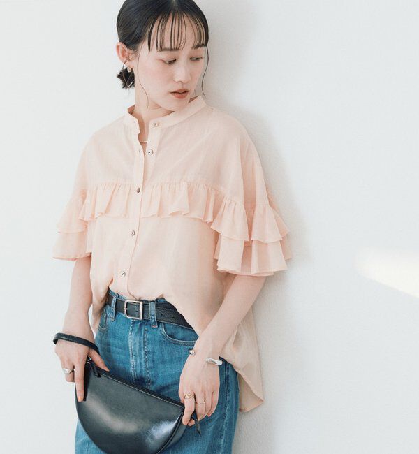  「予約【ASUKAコラボカラー企画】ティアードフリルブラウス」|シャツ・ブラウス|