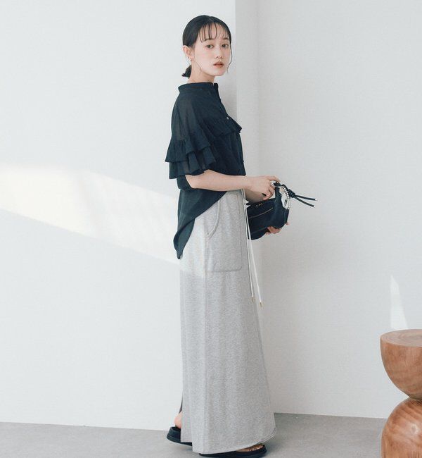  「予約【ASUKAコラボカラー企画】ティアードフリルブラウス」|シャツ・ブラウス|