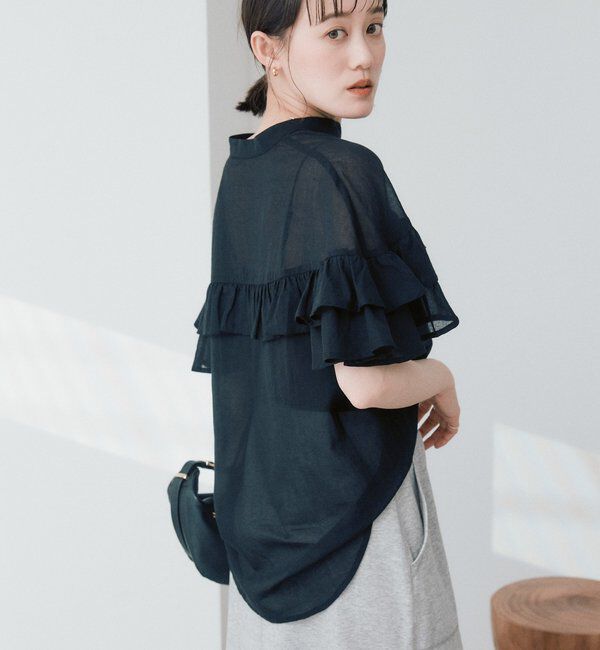  「予約【ASUKAコラボカラー企画】ティアードフリルブラウス」|シャツ・ブラウス|