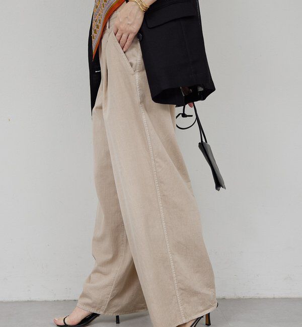  「【夏でも快適】シアーデニムパンツ」|デニム|